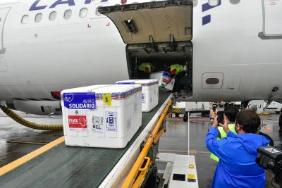 notícia: Pará recebe 117.400 doses de vacina contra Covid-19 nesta quarta-feira (17)