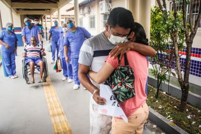 notícia: Hospitais de campanha em Belém e Santarém celebram alto número de pacientes recuperados da Covid-19