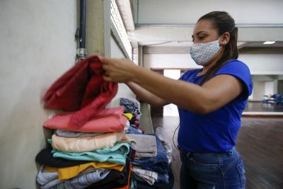 galeria: Escola superior de ed física centro de recolhimento de doações