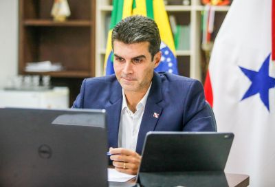 notícia: Governador do Pará e embaixador dos EUA discutem compra de vacinas e programas ambientais
