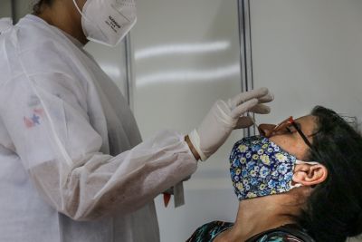 notícia: Testagem Itinerante da Covid-19 conclui atividades em Altamira e segue para Ourém