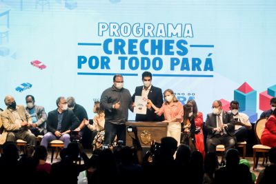 notícia: Creches Por Todo o Pará abrirá espaço para quase 30 mil crianças por ano