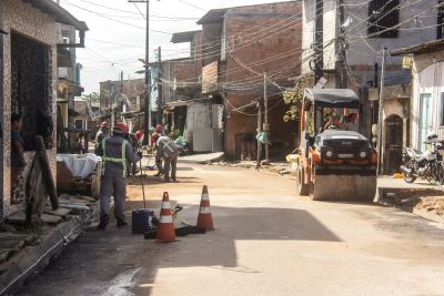 notícia: Sedop realiza obras prioritárias e essenciais para o bem-estar dos paraenses