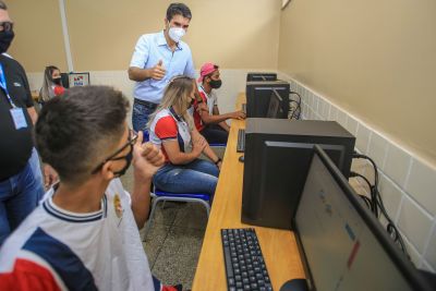 notícia: Governo do Estado entrega 65ª escola reconstruída em Placas, no Baixo Amazonas