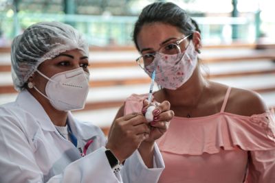 notícia: Tecnologia desenvolvida por startup residente no PCT Guamá auxilia campanha de vacinação