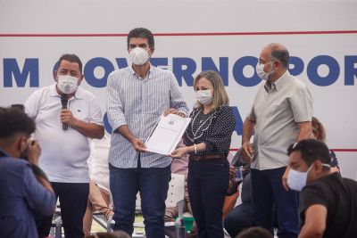 notícia: Seduc recebe terreno para construção de creche em Santa Bárbara do Pará