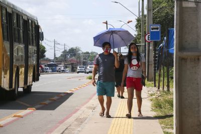 notícia: População usufrui dos benefícios da reconstrução da Avenida Padre Bruno Sechi
