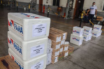 galeria: Graesp realiza mais um rota de distribuição contra a Covid-19 para os municípios do Marajó e Cametá