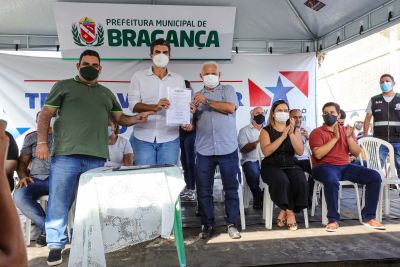 notícia: Governo do Estado assina Ordem de Serviço para obras na PA-450, em Bragança
