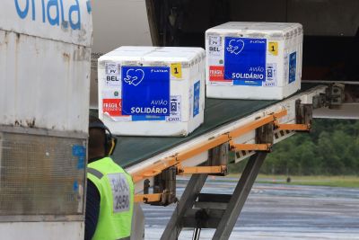 galeria: Pará recebe nesta quinta-feira (9) mais 127.200 mil doses de vacina contra a Covid-19