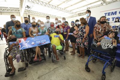 notícia: Governo marca Dia Mundial de Luta da Pessoa com Deficiência com a entrega de benefícios para 120 famílias 