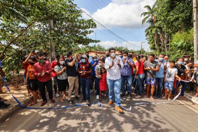 notícia: Município de Irituia recebe 3 km de asfalto novo em vias urbanas