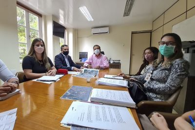 notícia: Estado e Prefeitura debatem regularização fundiária e urbanização em Belém