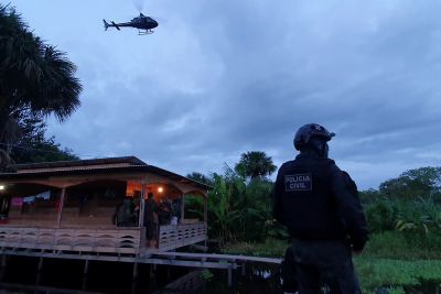 notícia: Polícia Civil prende membros de facção que atacaram delegacia de São Domingos do Capim