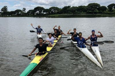notícia: Canoístas do Pará participam de treinamento técnico em Curitiba