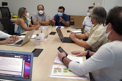 notícia: Sespa se reúne com representantes da Sesma para discutir estratégia de vacinação em Belém