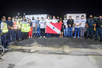 notícia: Vacina contra Covid-19 chega ao Pará e imunização vai começar em todas as regiões