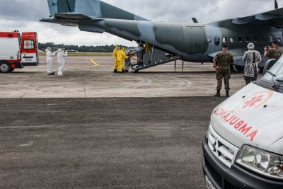 notícia: Pará recebe mais quatro pacientes do Amazonas para tratamento de Covid