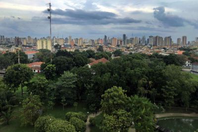 notícia: Semas explica ventos fortes e fenômeno da 'nuvem funil'