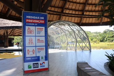 notícia: Parque do Utinga prossegue funcionando com medidas de segurança contra Covid-19