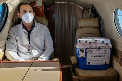 notícia: Transporte e ação do Graesp viabiliza transplante de rim na região do Araguaia