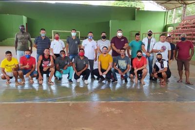 notícia: Bagre recebe visita técnica da Seel para promoção do esporte local 