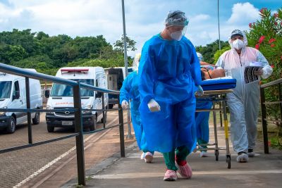 notícia: Estado já transferiu 166 pacientes com Covid-19 na Região Oeste
