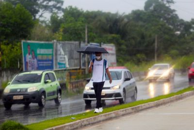 notícia: Aumento da umidade e instabilidade atmosférica são as razões das chuvas no mês de fevereiro