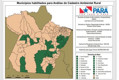 notícia: Semas habilita o 21º município à análise e validação do Cadastro Ambiental Rural (CAR)