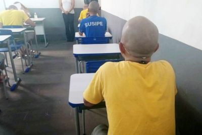 notícia: ENEM PPL 2020 é aplicado em casas penais do Estado