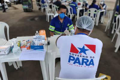 notícia: Sespa participa de ação de saúde no porto de Vila do Conde, em Barcarena