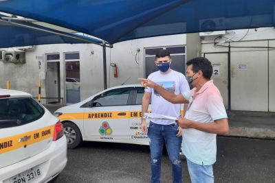 notícia: Detran realizou mais de 100 exames práticos em mutirão no sábado (27)