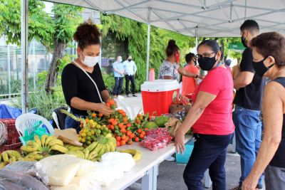 notícia: Feira da Semas promove produtos orgânicos e coleta seletiva de materiais para reciclagem