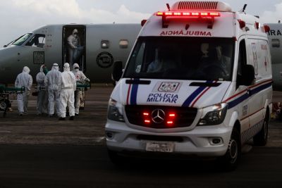 notícia: Estado já transferiu 273 pacientes com Covid-19 na região oeste