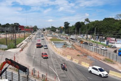 notícia: Obra de viaduto avança e trânsito na BR-316 terá maior trafegabilidade