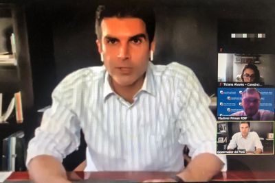 notícia: Governador do Pará participa de conferência para compra de vacina russa Sputnik V