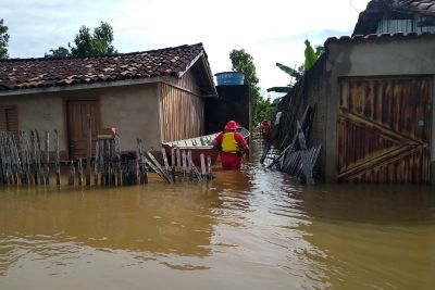 notícia: Defesa Civil Estadual está em Rio Maria atuando para reduzir impacto das fortes chuvas