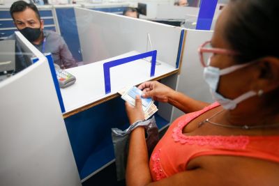 notícia: Beneficiários nascidos em junho podem sacar o auxílio do Renda Pará a partir desta quinta (25)
