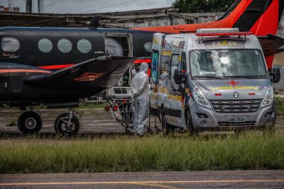 notícia: Em pouco mais de um mês, 350 pacientes já foram transferidos pelo Governo na região oeste