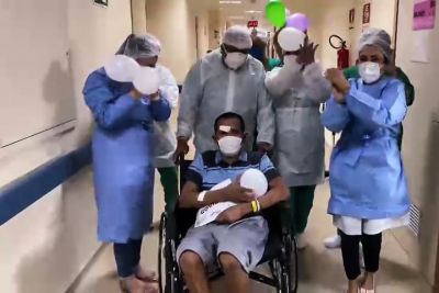 notícia: Covid-19: Abelardo Santos registra oito altas médicas no sábado (27)