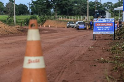 notícia: Governo do Estado encerra licitação para a pavimentação do lote 3 da PA-256