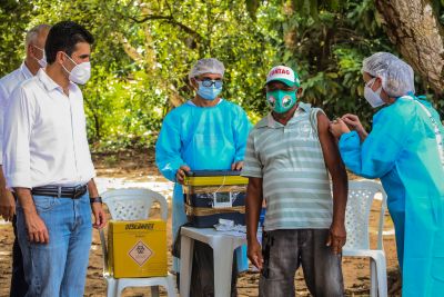 notícia: Depois das comunidades indígenas, começa a vacinação dos quilombolas no Pará