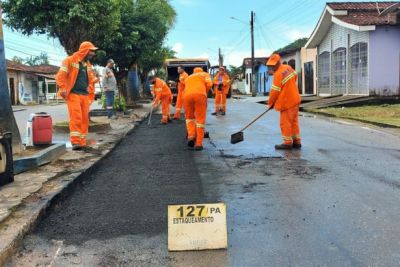 notícia: Setran faz manutenção e conservação em seis rodovias do nordeste paraense