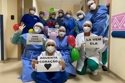 notícia: Hospital Abelardo Santos registra a marca de 152 pacientes curados de Covid-19