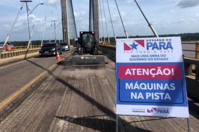 notícia: Setran executa obras de manutenção e conservação em vias na Região Metropolitana de Belém