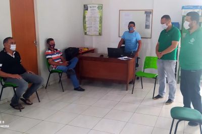 notícia: Emater orienta organização de cooperativas e associações de agricultores em Aurora do Pará