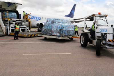 notícia: Pará recebe mais 170.300 doses de vacinas contra a Covid-19 nesta sexta-feira (16)