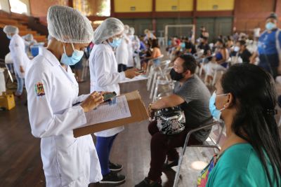 notícia: Uepa continua apoiando a vacinação contra Covid-19 em Belém