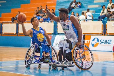 notícia: Seel apoia paratletas do basquete em treinamento e aquisição de cadeiras de rodas
