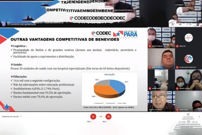 notícia: Codec e prefeitura de Benevides discutem estratégias para atração de investimentos